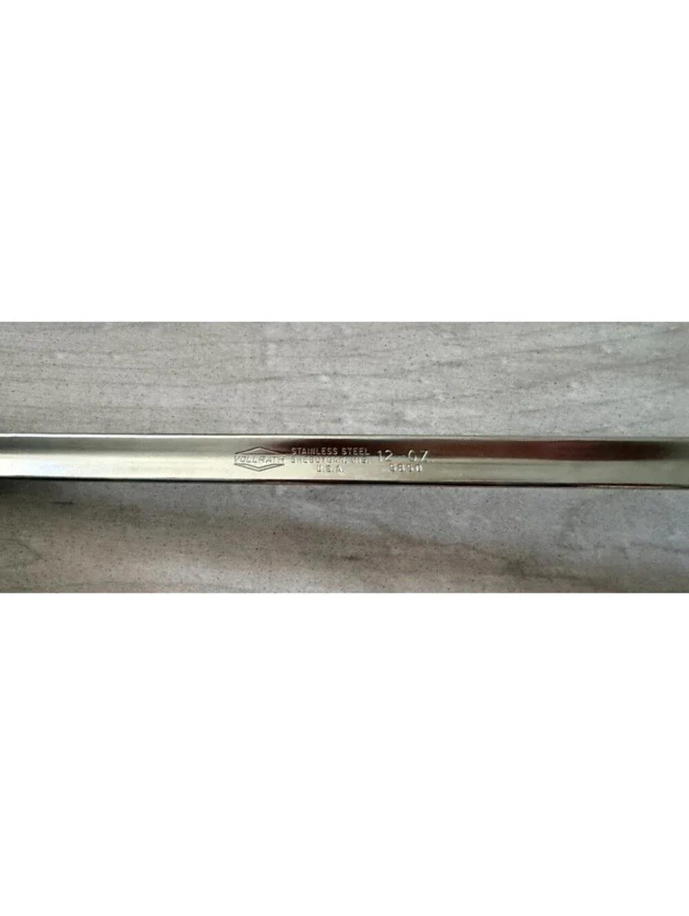 VTG VOLLRATH Stainless Steel 12 oz.  Ladle with Long Hooked Handle #5850 USA